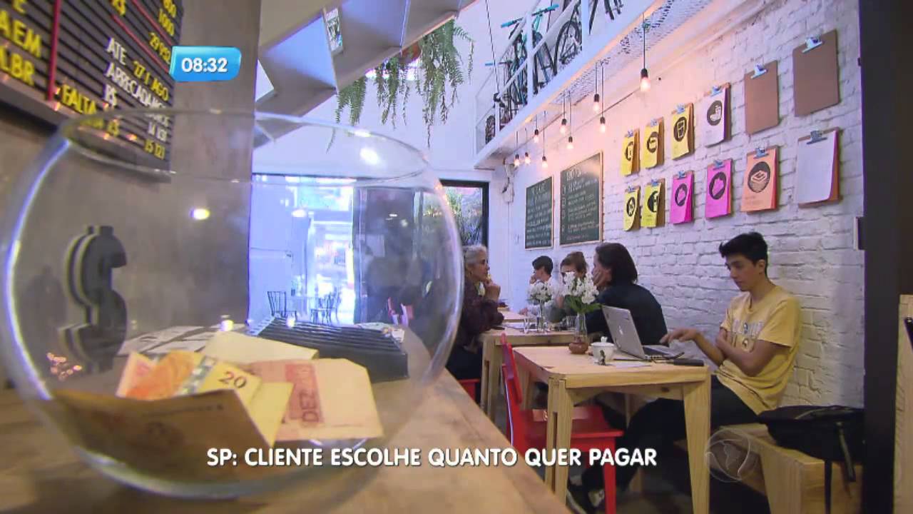 Quer pagar quanto? Cafeteria em São Paulo adere novo modelo de negócio