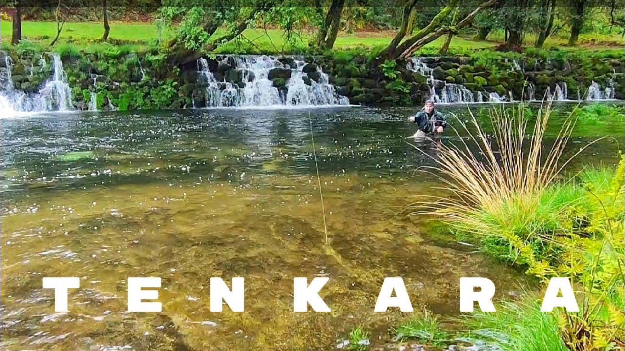 Tenkara European Nymph Fishing. Ninfeando en el río Verdugo.