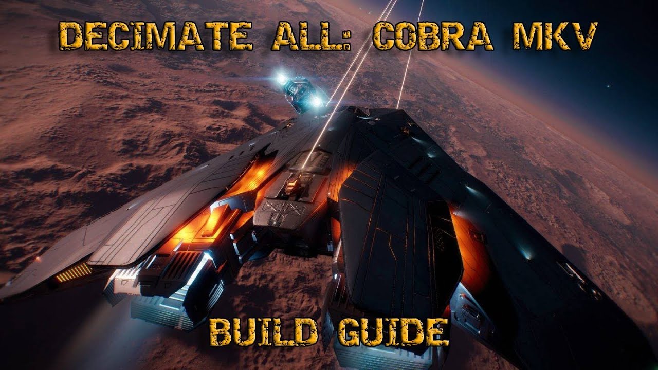 Decimate All: Bounty Hunter Ship and Suit Build | Cobra Mk V | Elite Dangerous