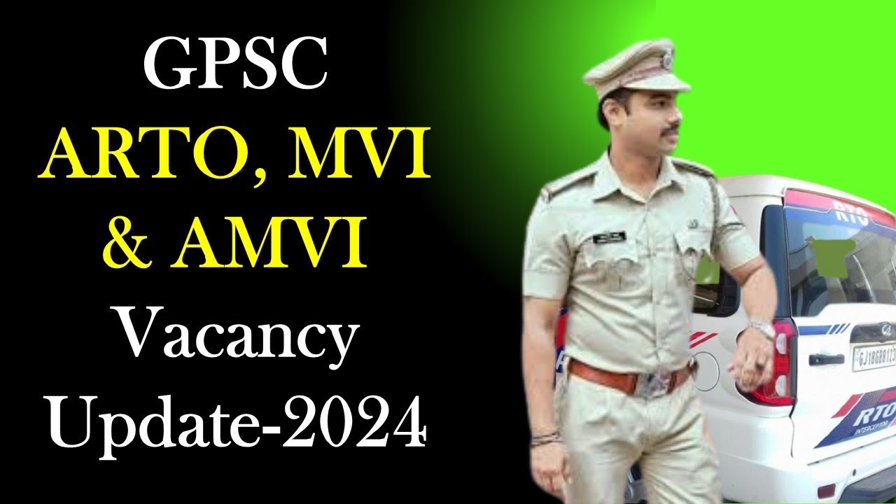 GPSC ARTO,  MVI & AMVI Recruitment Urates-2024 I GPSV RTO Recruitment-2024 #gpsc_rto_clas_2_3