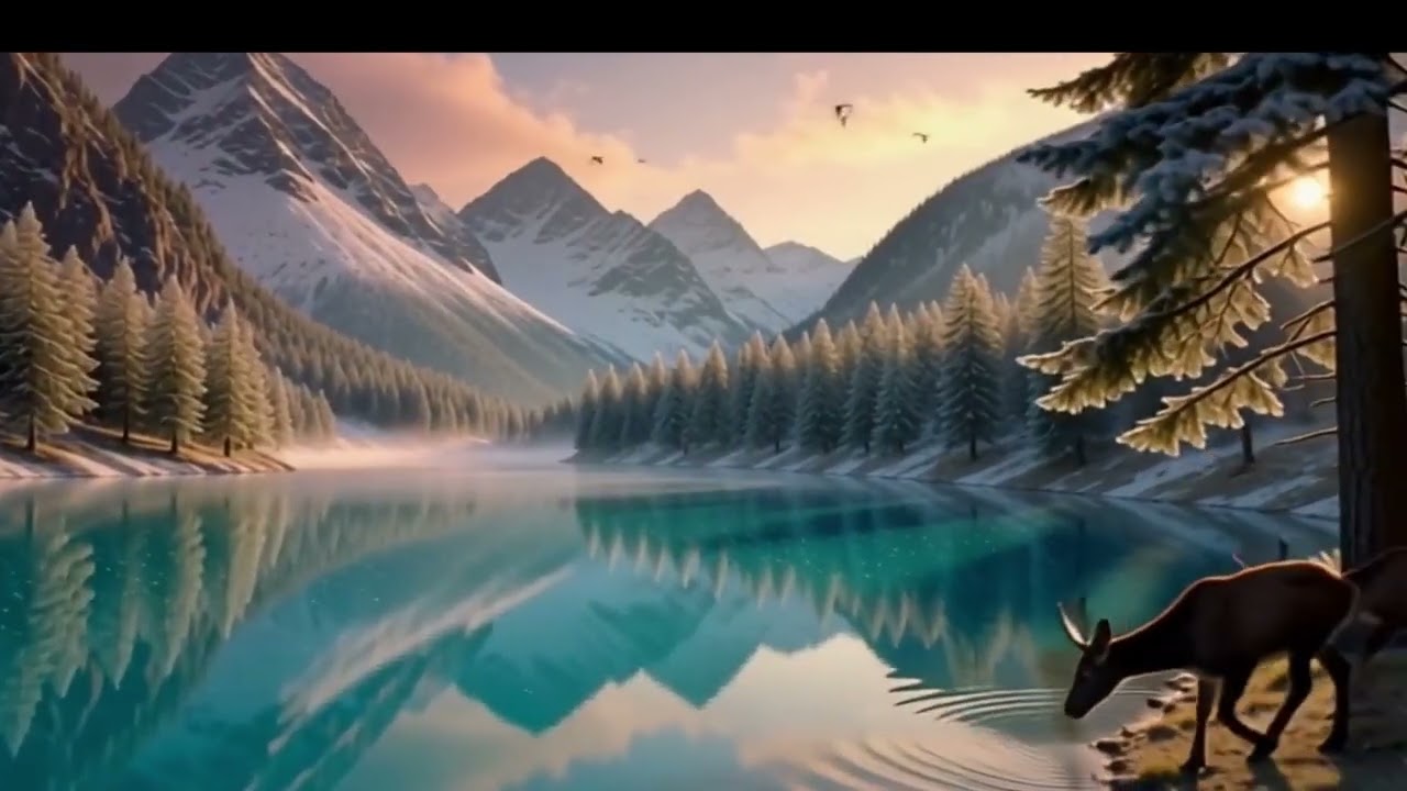 Musica rilassante per dormire, relax tra le montagne  per alleviare lo stress.