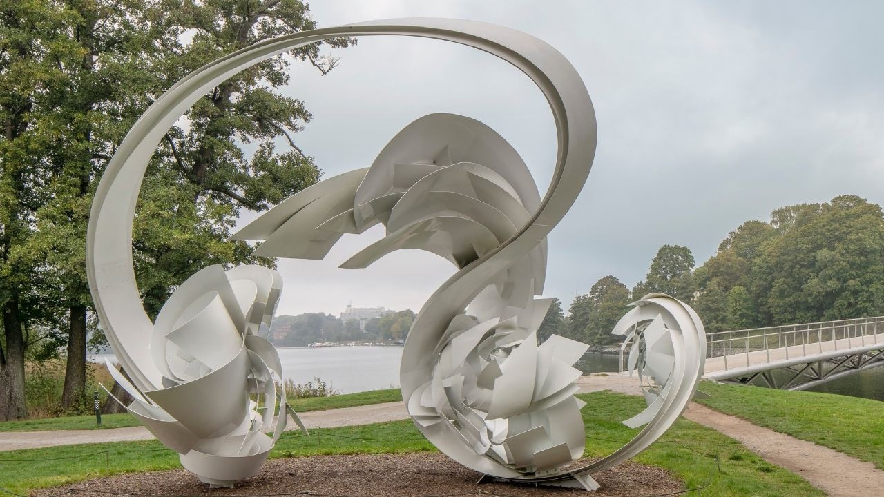 Amerikansk konstnär gör skulptur av luft på Djurgården