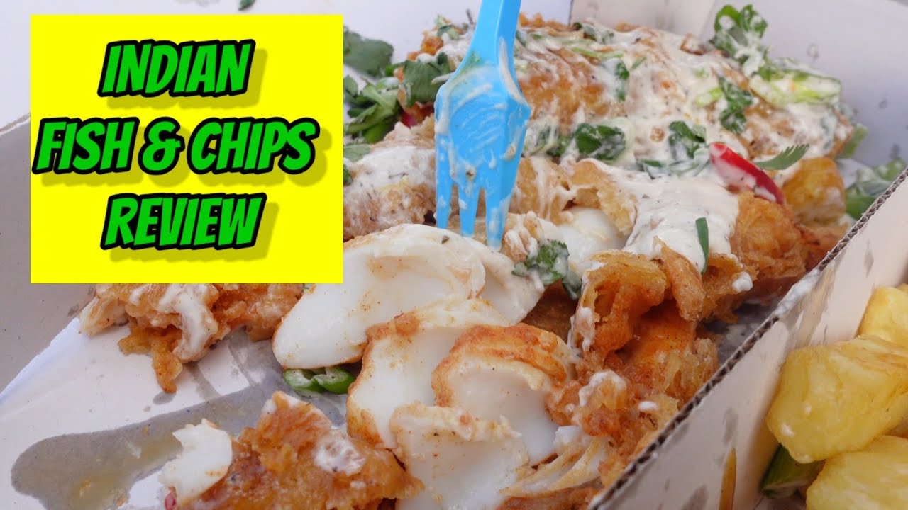 'BOLLYWOOD STYLE' FISH AND CHIPS | THE FOOD TROLL | STREET FOOD REVIEWS
