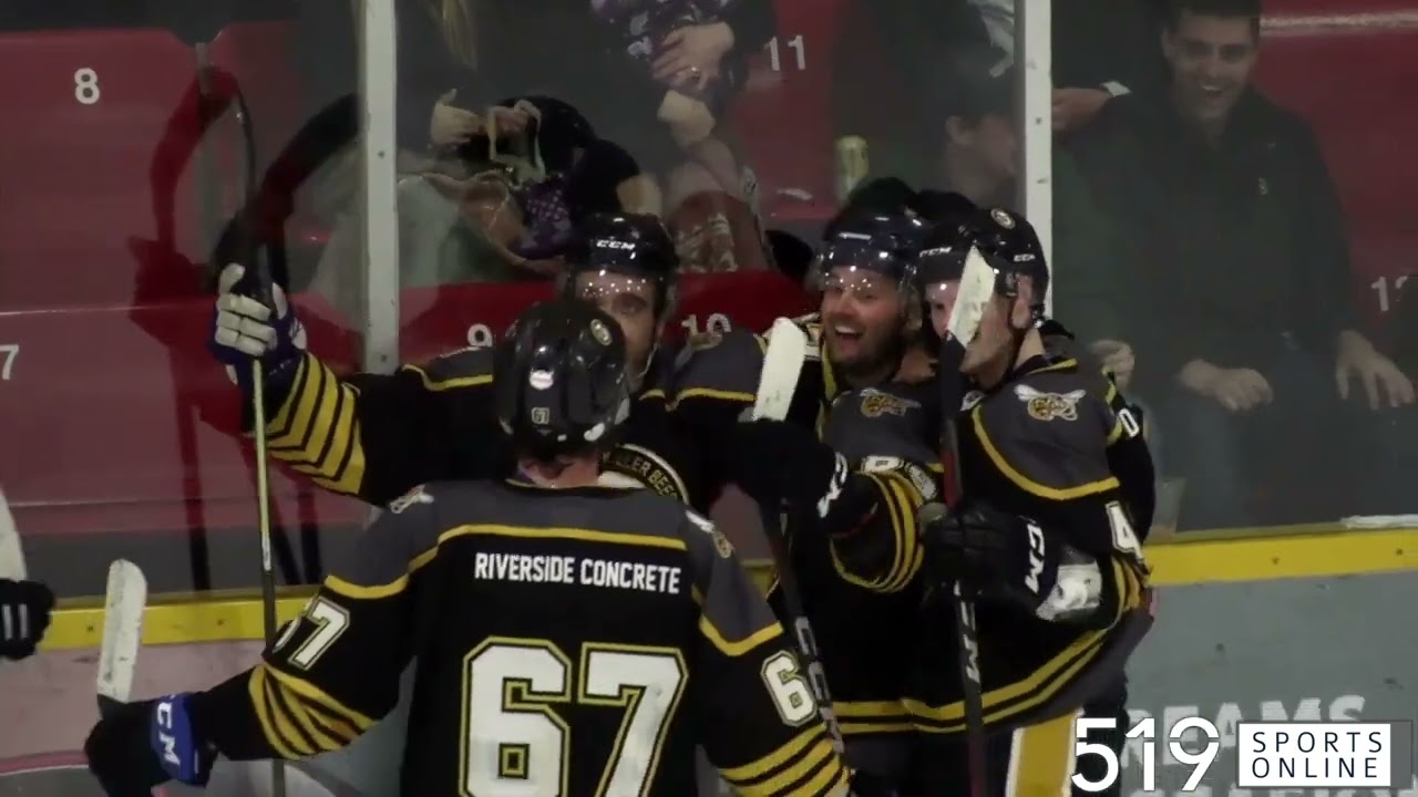 WOSHL Playoffs (Game 5) - Alvinston Killer Bees vs Stratford Fighting Irish