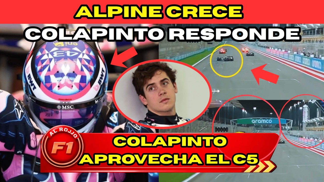 ¡TENSIÓN HASTA EL FINAL! COLAPINTO APROVECHA EL C5 Y ENCIENDE EXPECTATIVAS