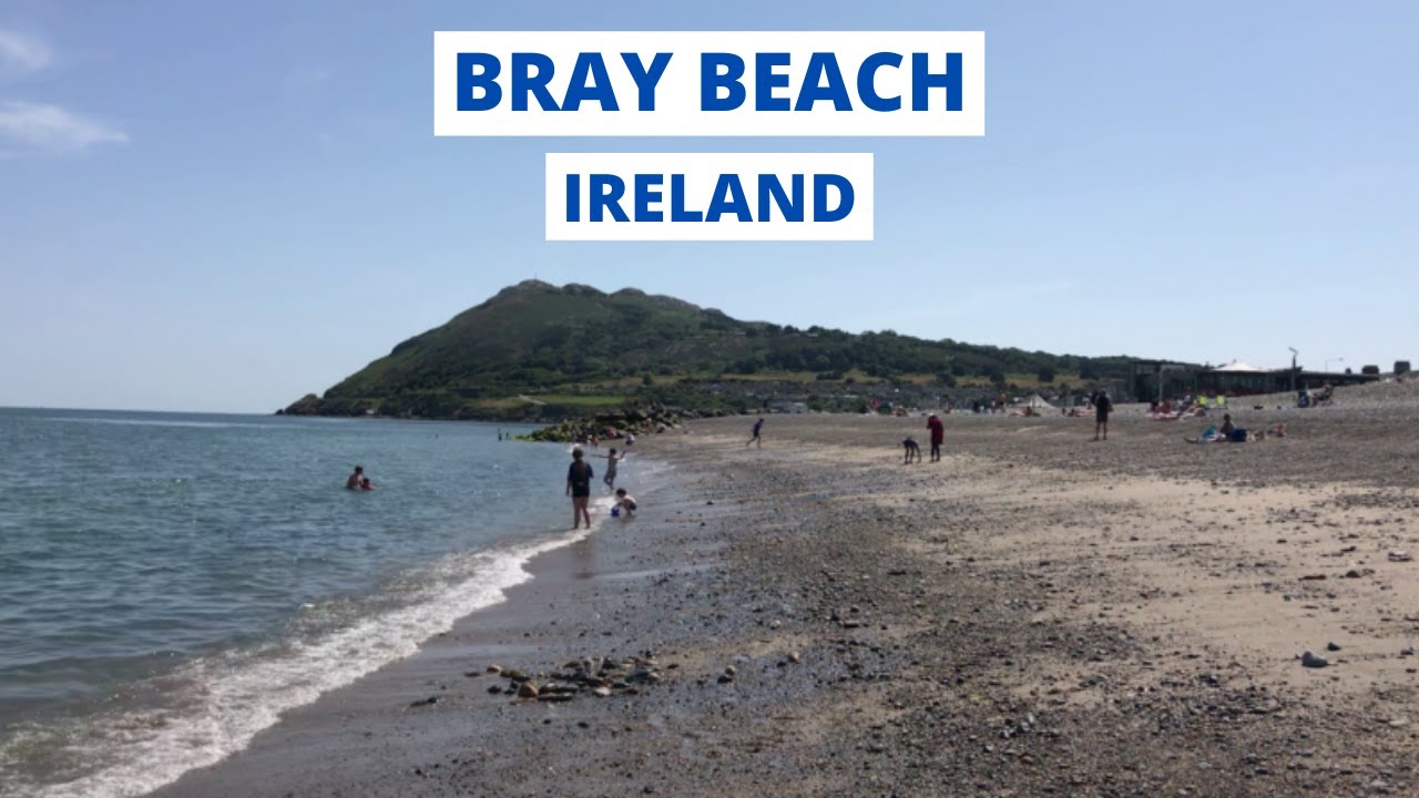 Beach in Bray IRELAND