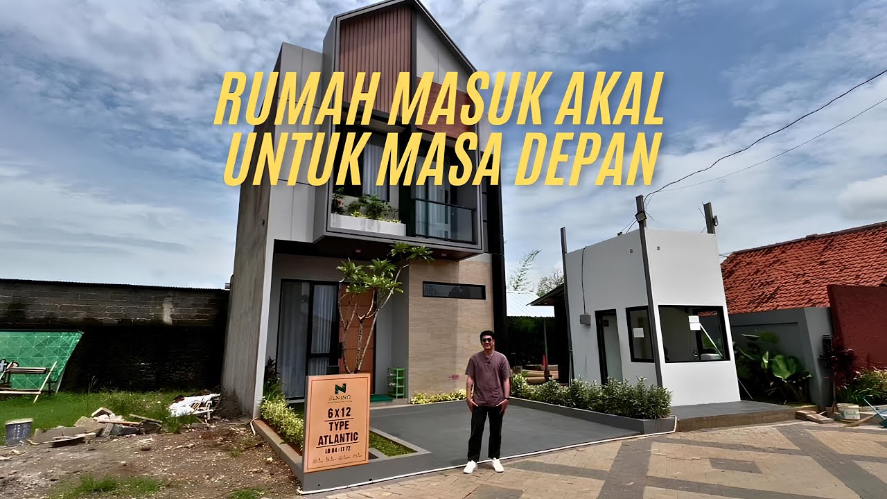 PROPERTI CEK EPS.1! Rumah Modern Bergaya Scandinavian di Elnino Living Type Atlantic