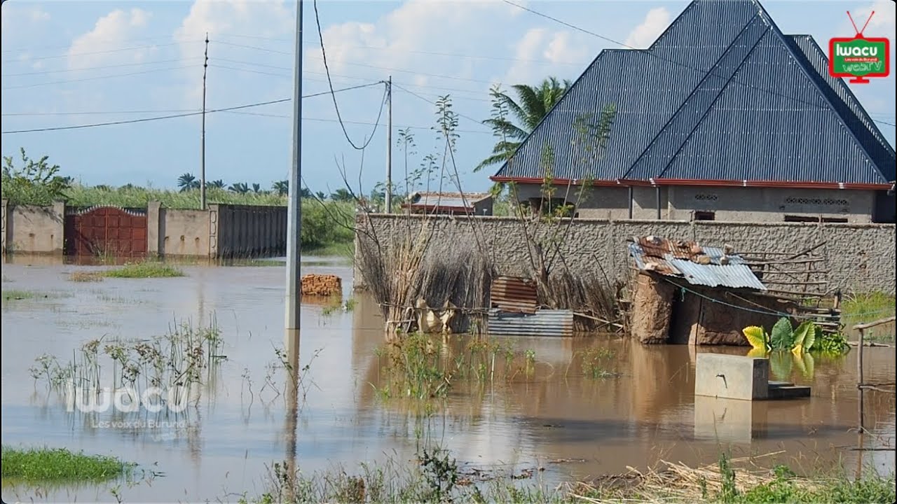 Fait du jour/Inondations à Gatumba: de mal en pis à cause de la Rusizi