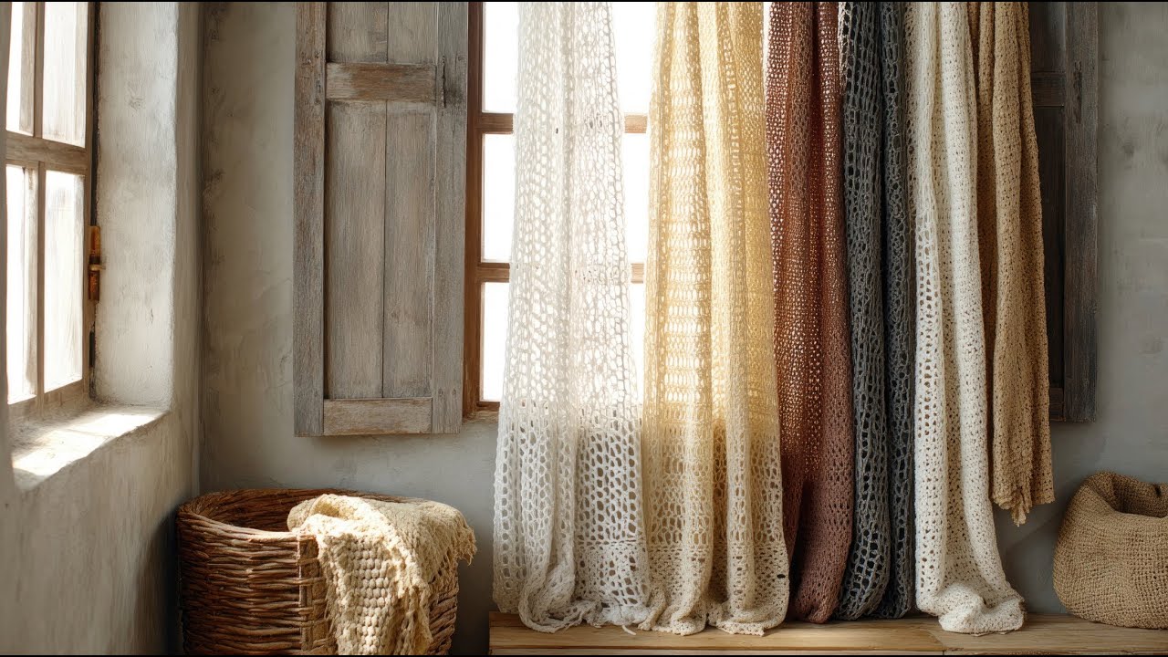 Timeless Shabby Chic Decor with Soft Vintage Crochet Accents