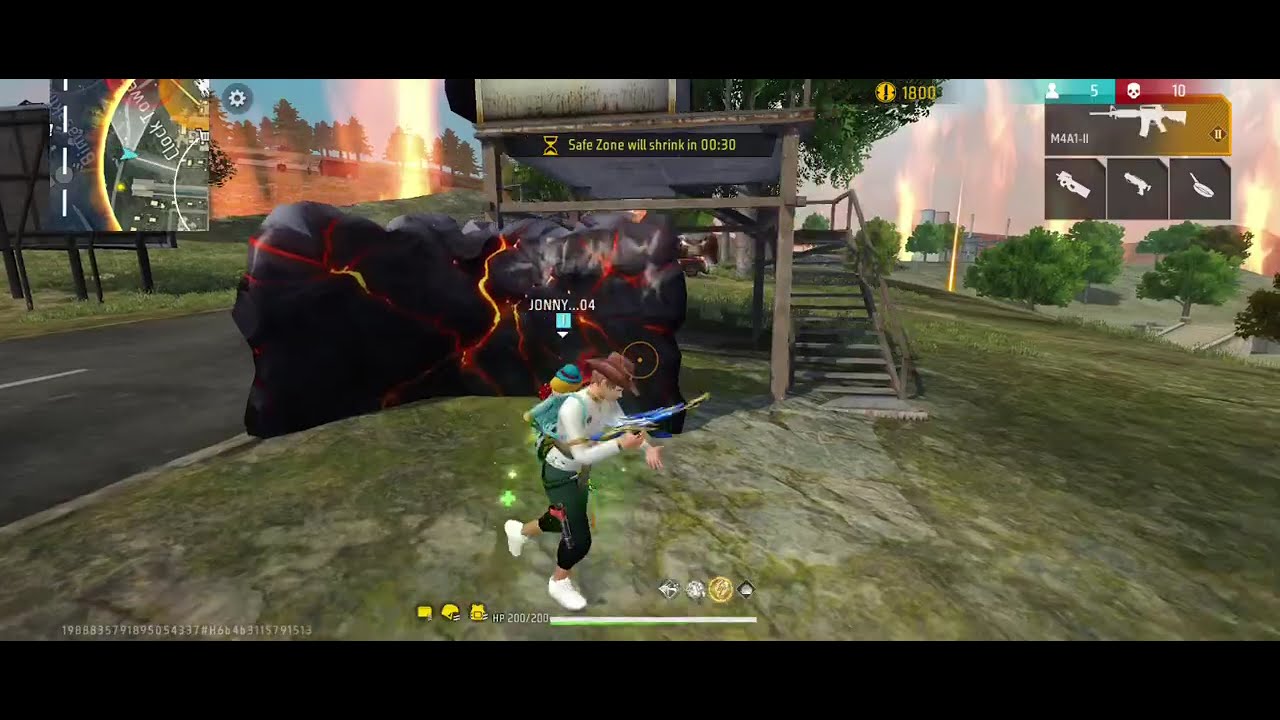 Ashu iqsh da dard jaga bete free fire video HD 