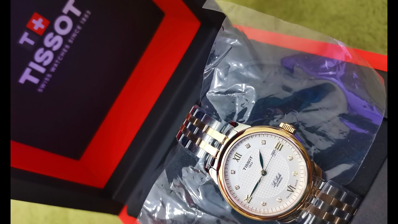 Unboxing a Tissot Le Locle Lady Automatic T006.207.22.036.00