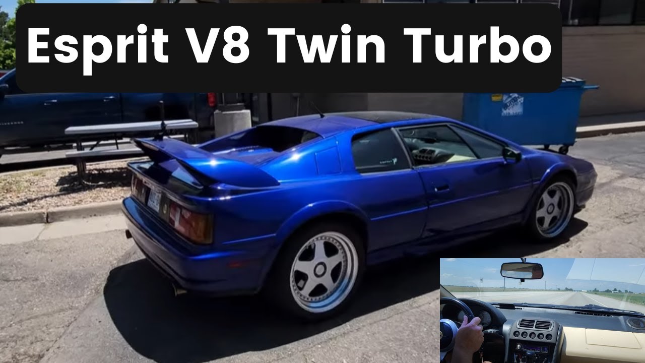 Modified 1998 Lotus Esprit V8 Twin Turbo Ride Along and Discussion