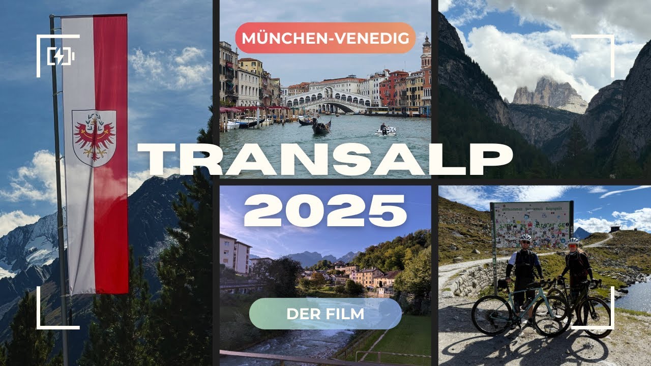 Unsere Alpenüberquerung von München nach Venedig: 500km und 5.500hm in 7 Tagen | Rad Transalp Film