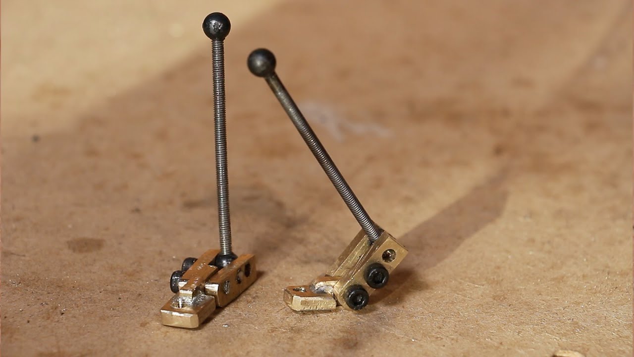 How to make armature feet for stopmotion