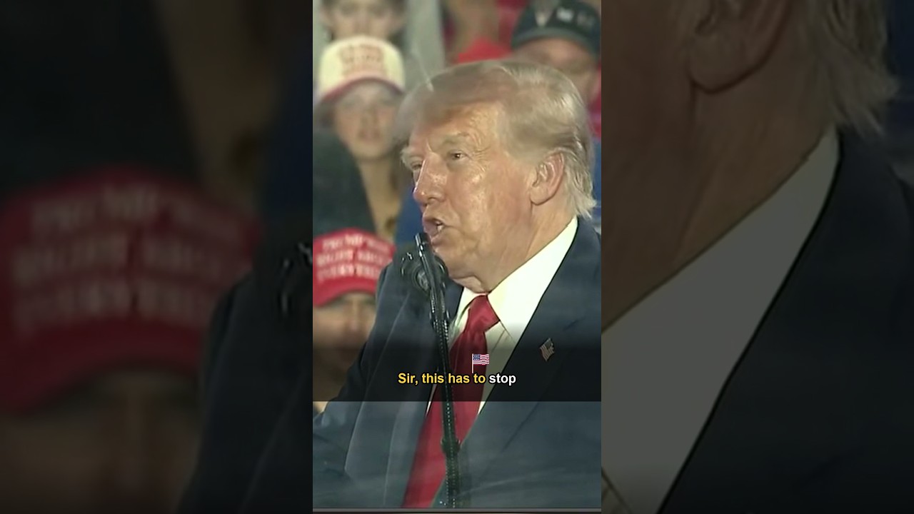TRUMP - SIR, THIS HAS TO STOP