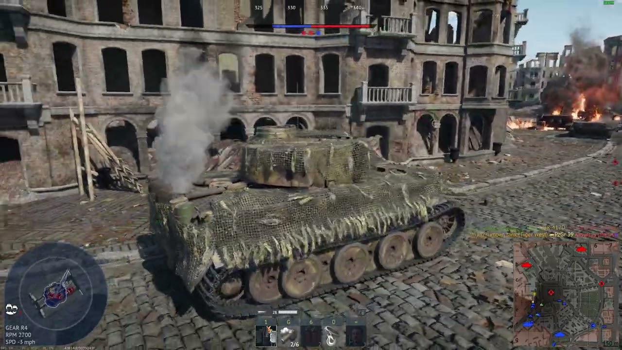 War Thunder Germany 6.0 - One Kill, Tough Fight!