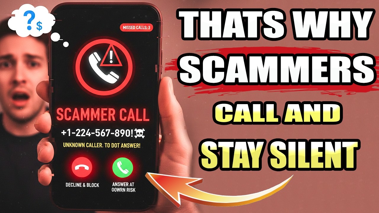 3 SCAM Schemes: Why They Call and Say Nothing !