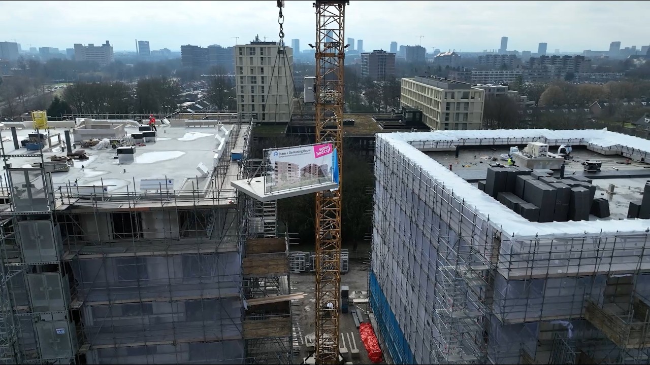 Het hoogste punt op de Generaal Dibbetslaan is bereikt!