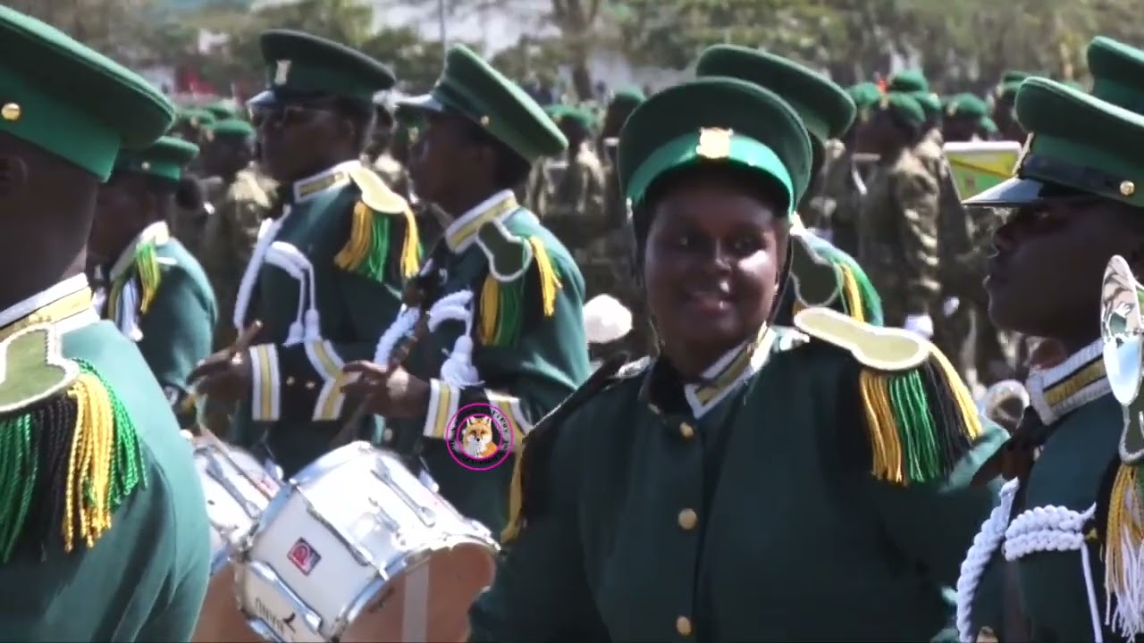Gifted NYS band ladies and gents leave President William Ruto in stitches