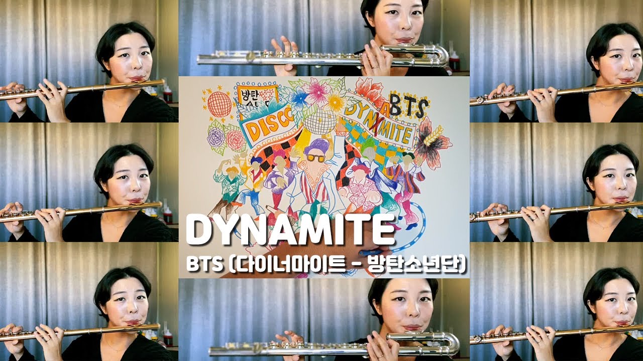 Dynamite - BTS | 다이너마이트 - 방탄소년단 (flute cover)
