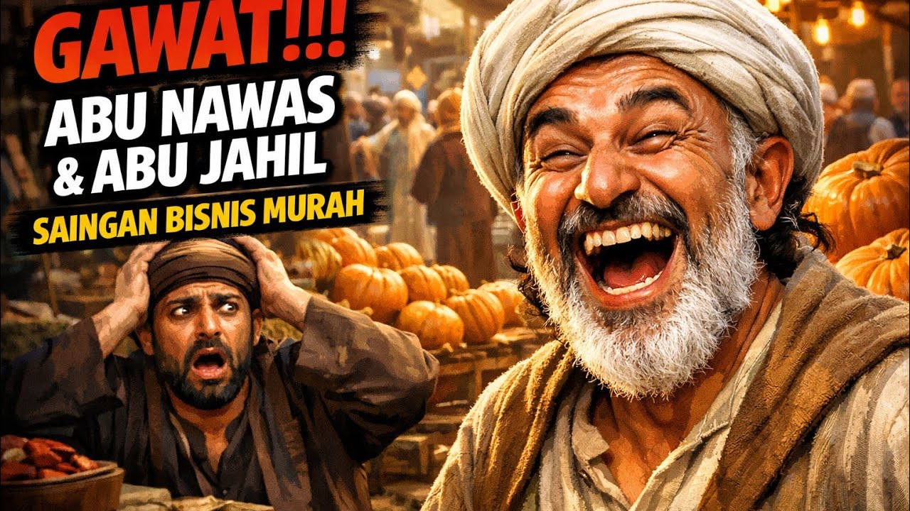 KEREN!!!! Abu Nawas & Abu Jahil Saingan Bisnis Termurah