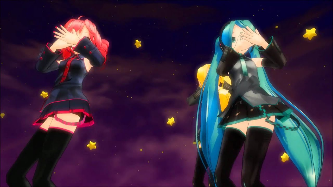 【MMD】Lat Miku▗Teto▗Neru - Computer City【HD1080p】