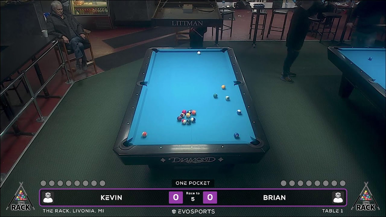 MCNUGGET vs GARY THE GAMBLER  - THE RACK - TABLE 1 | EvoSports