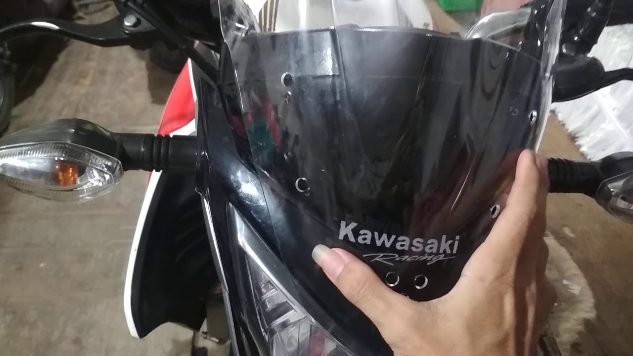 Cara memasang visor cb150r old