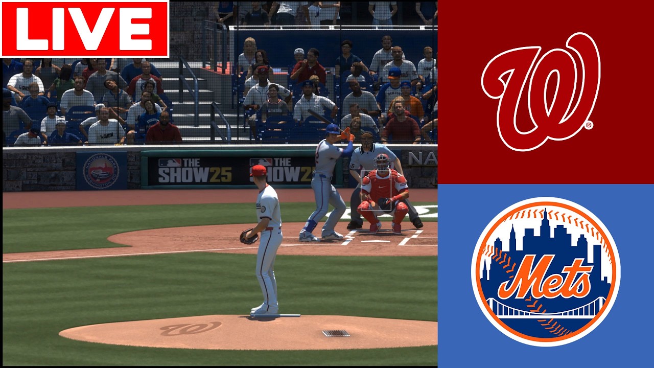 🔴LIVE 🔴Washington Nationals vs New York Mets / 05/03/26 Spring training /MLB THE SHOW 26