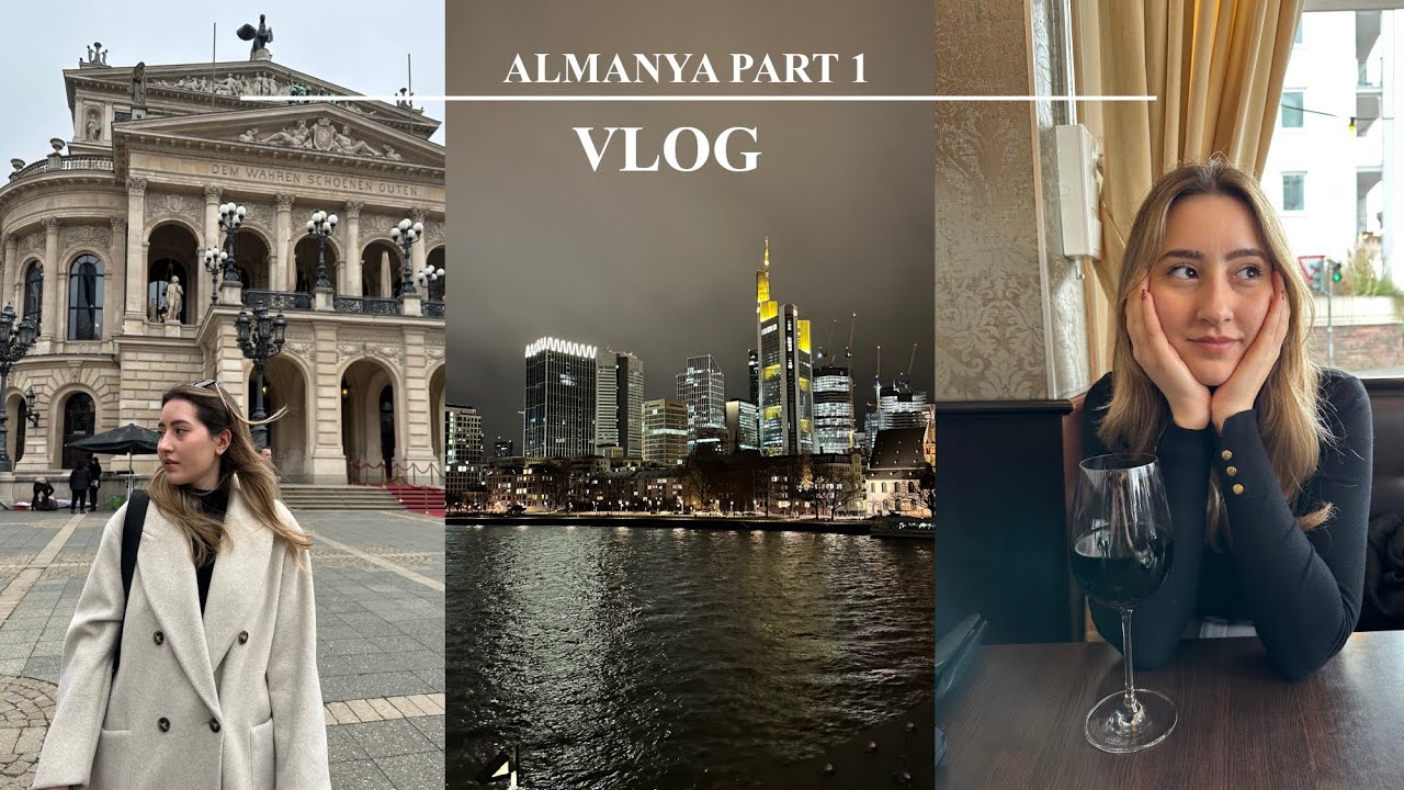 Almanya vlog 1 | Frankfurt , Heidelberg
