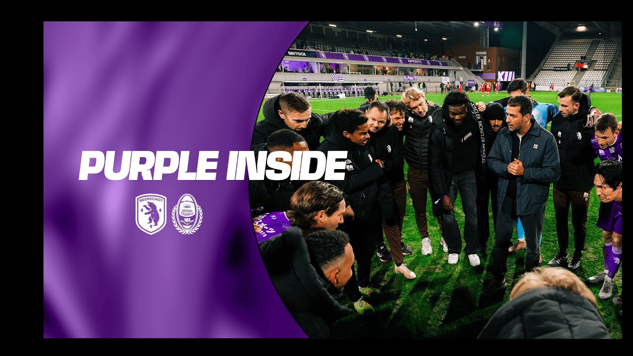PURPLE INSIDE I Beerschot - Olympic Charleroi.