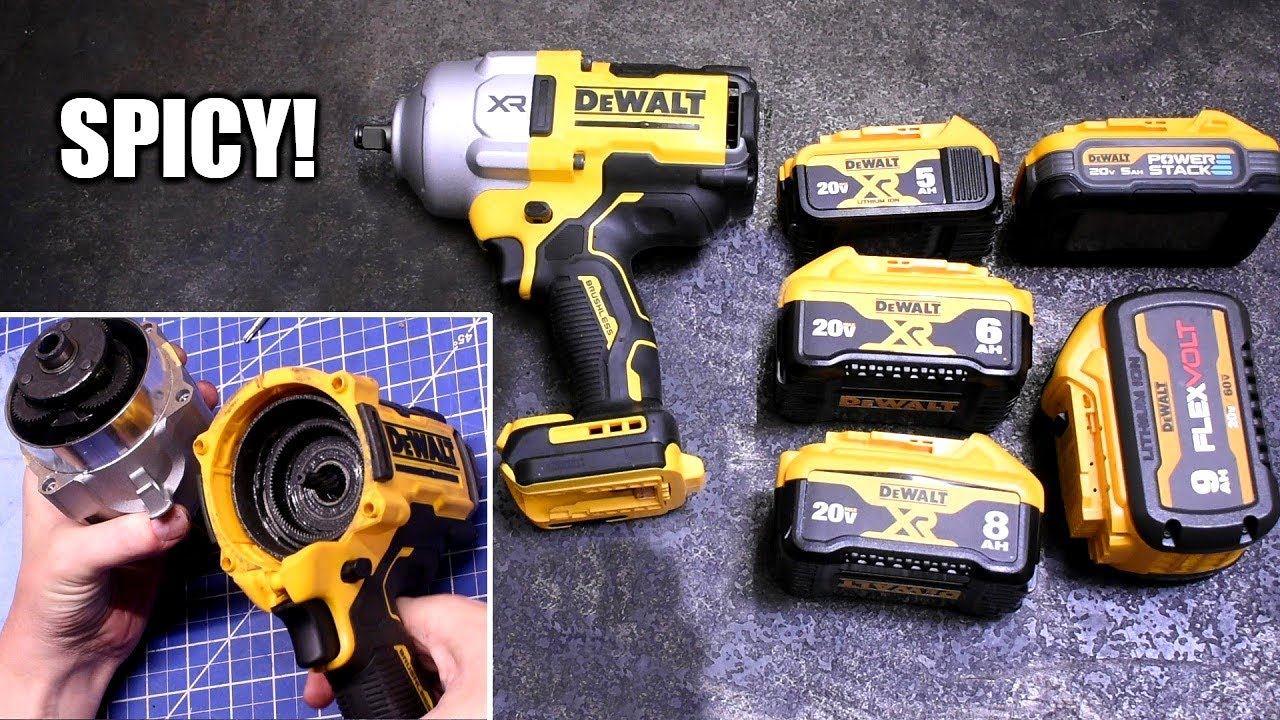 Секретный ударный шуруповёрт DCF961 от DeWALT раскрыт и достиг своего максимума