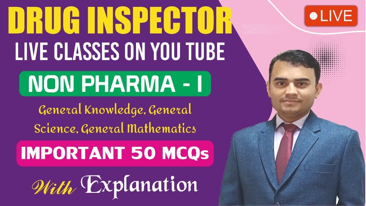 CLASS-6 || NON-PHARMA - I || IMPORTANT QUESTIONS WITH EXPLANATIONS.