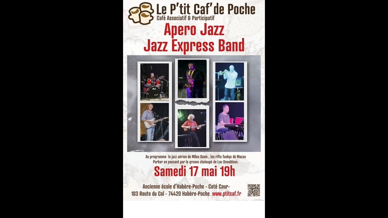 Jazz Express Band concert Habère-Poche 17 mai 2025
