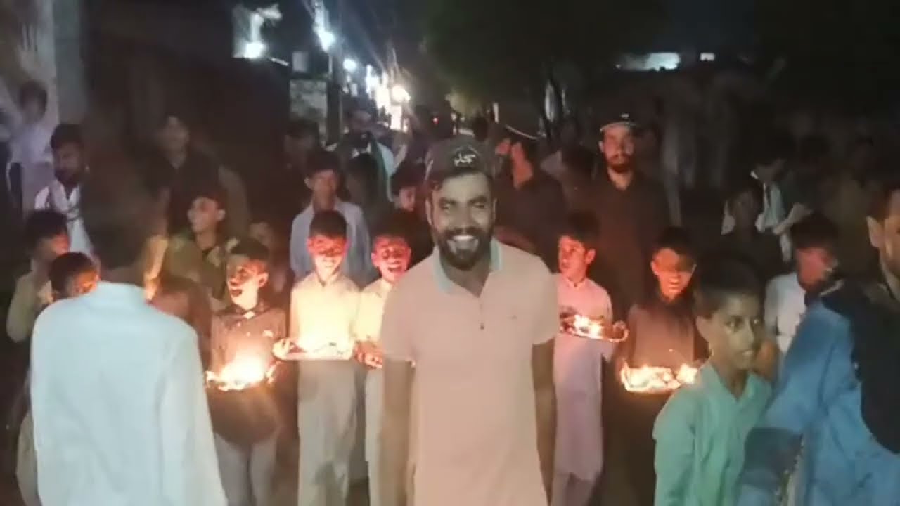 Azadari 131 is live! محفل میلاد کی شروعات شمع روشن کر کہ کی گئی 