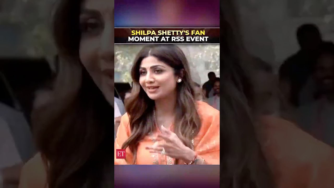 'I am a big fan': Shilpa Shetty lauds Mohan Bhagwat&rsquo;s leadership & vision at RSS event