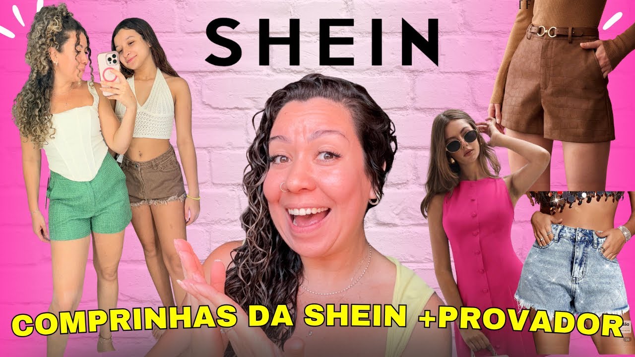COMPRINHAS DA SHEIN JUNHO 2025 + PROVANDO LOOKS DA SHEIN  * outfit Shein