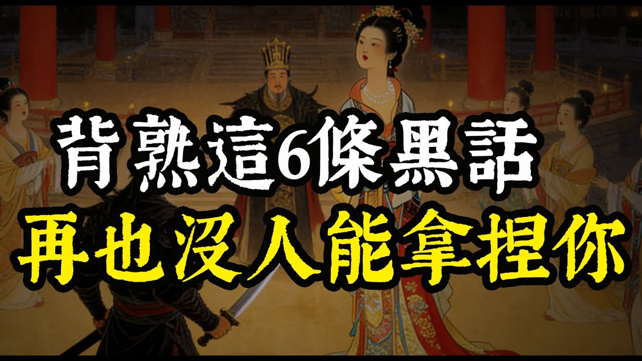 東方狠人法則：不做冤種！古人的生存技巧，讓你快速反殺不被拿捏 ！