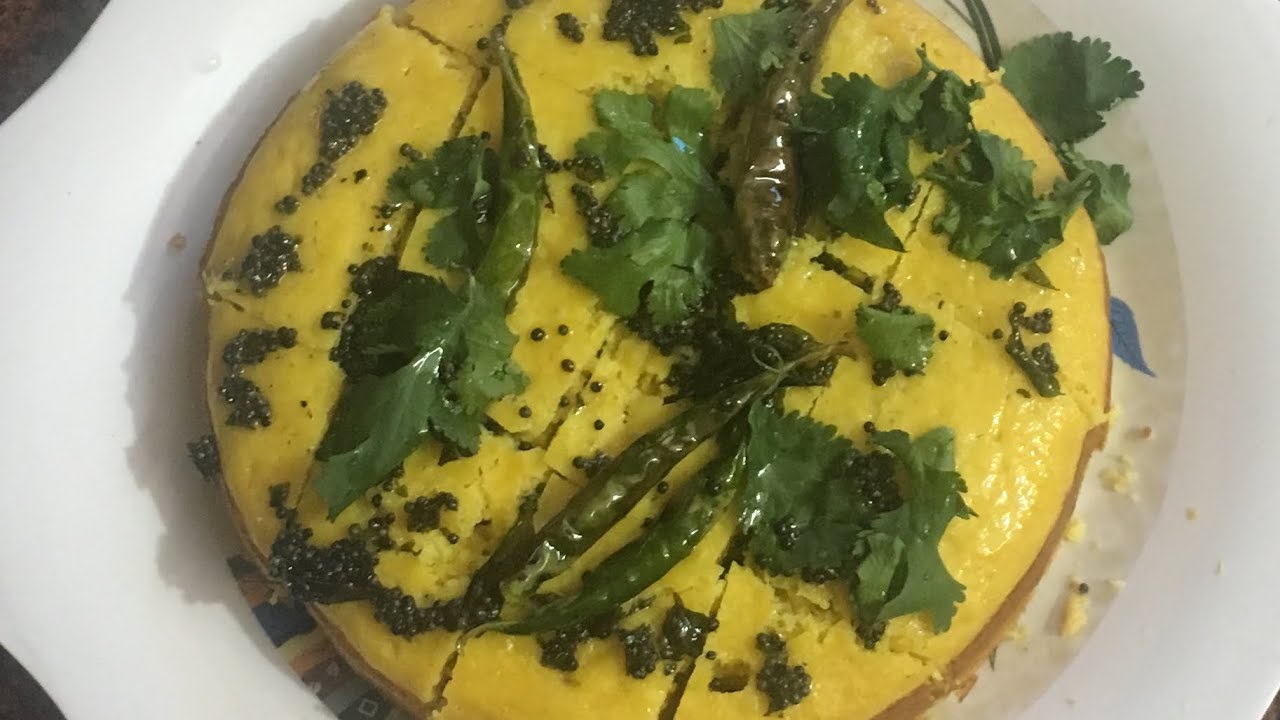 Dhokla without Citric Acid .....
