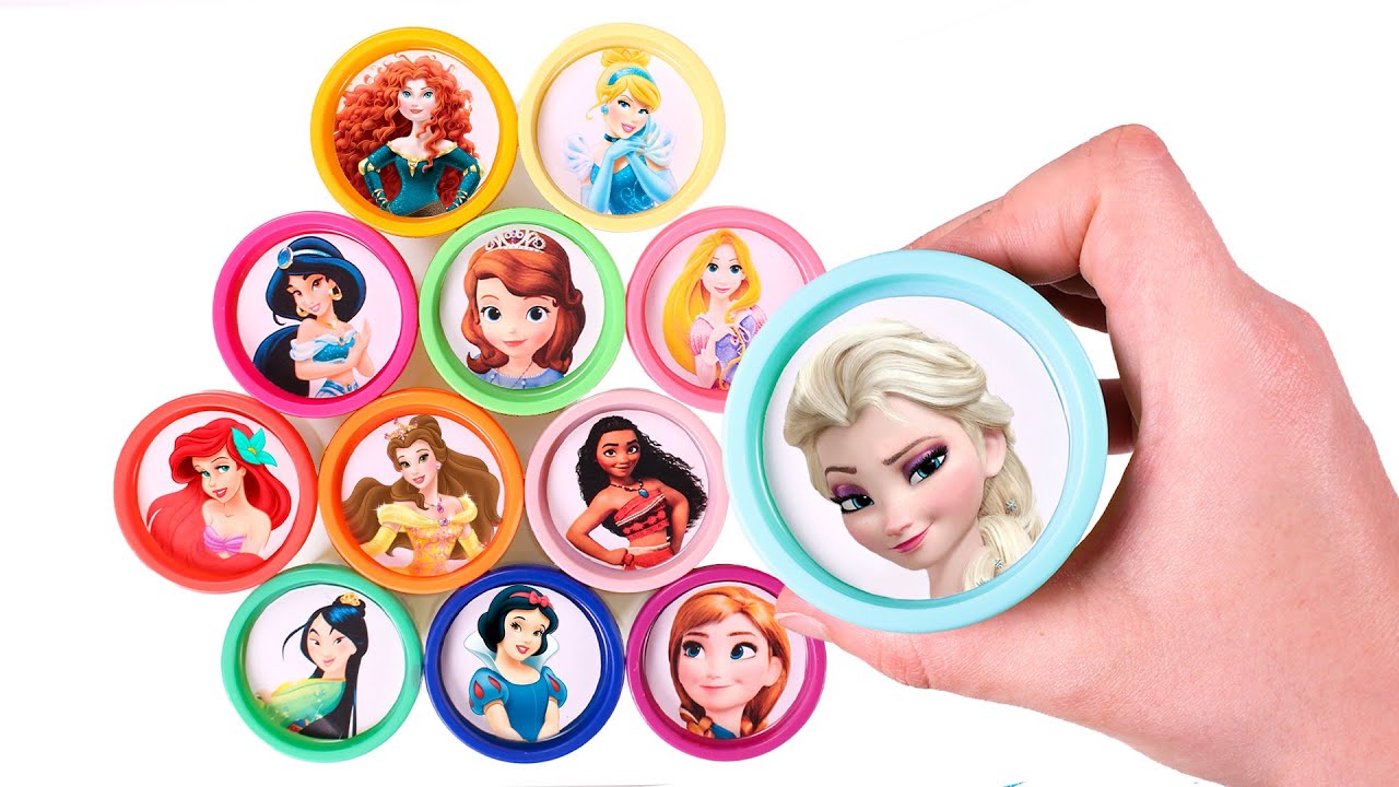 Descubre SORPRESAS con las PRINCESAS Disney 🌈👸 Vídeos para niños