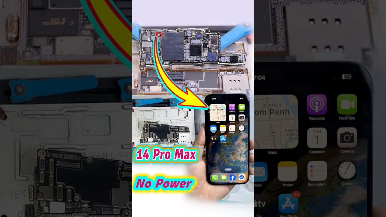 How To Repair iPhone 14 Pro Max No Power - Won’t Turn on iPhone dead