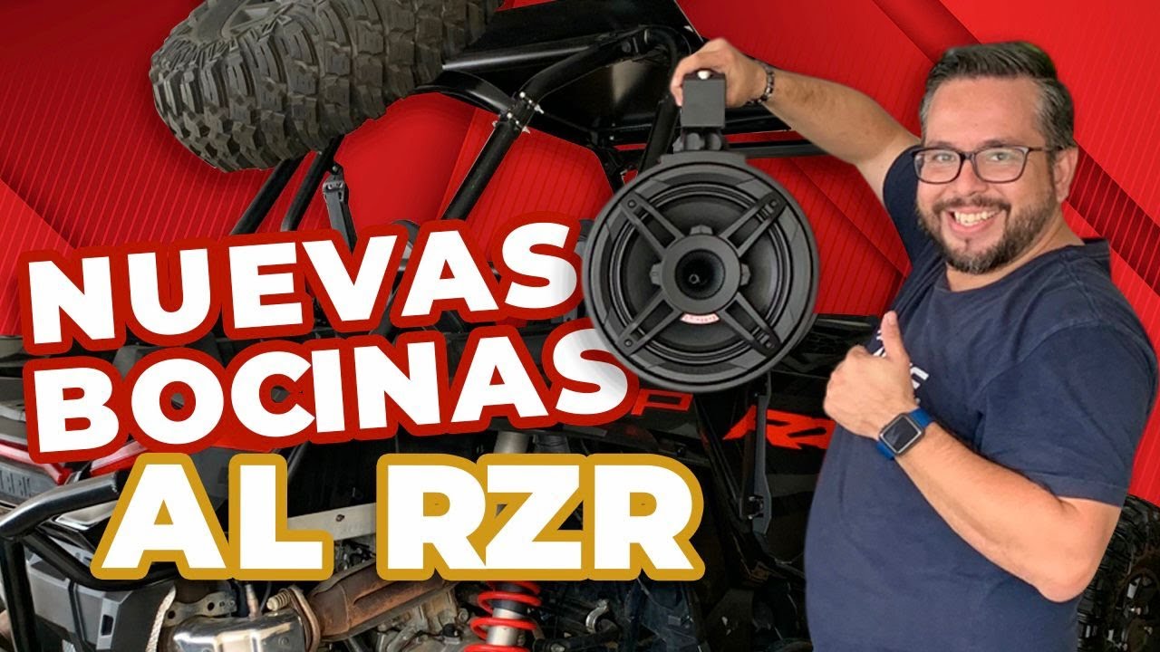 Instalamos Bocinas de torre en un RZR Polaris | DB Drive APT10MOTO-G2