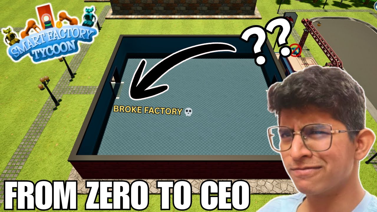 MY FIRST DAY RUNNING A FACTORY (IT WENT BAD)😬.