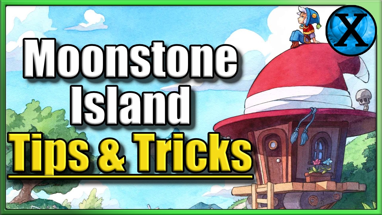 Moonstone Island Beginner's guide (Getting Started, Tips & Tricks, Temple Shopping Lists)