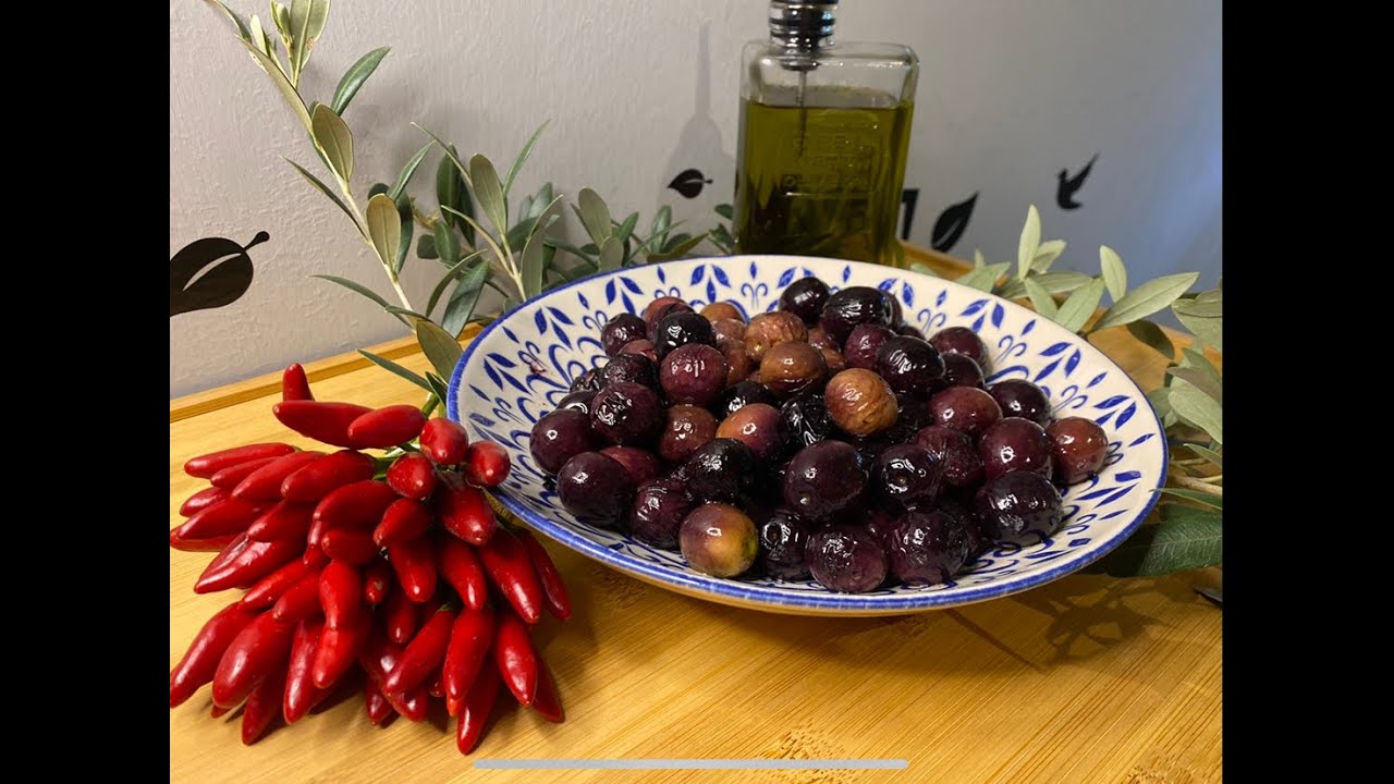 OLIVE NERE FRITTE// VARIETA' NOLCHE // OLIVE DOLCI PRONTE IN 5 MINUTI