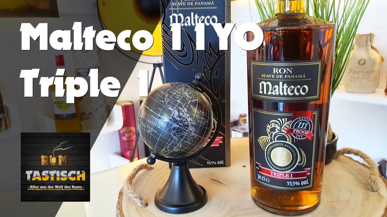Malteco 11YO Triple 1 Rum | Rum-Tasting 🥃 111 Proof - nach 11 Jahren - aus 2300m H&ouml;he!