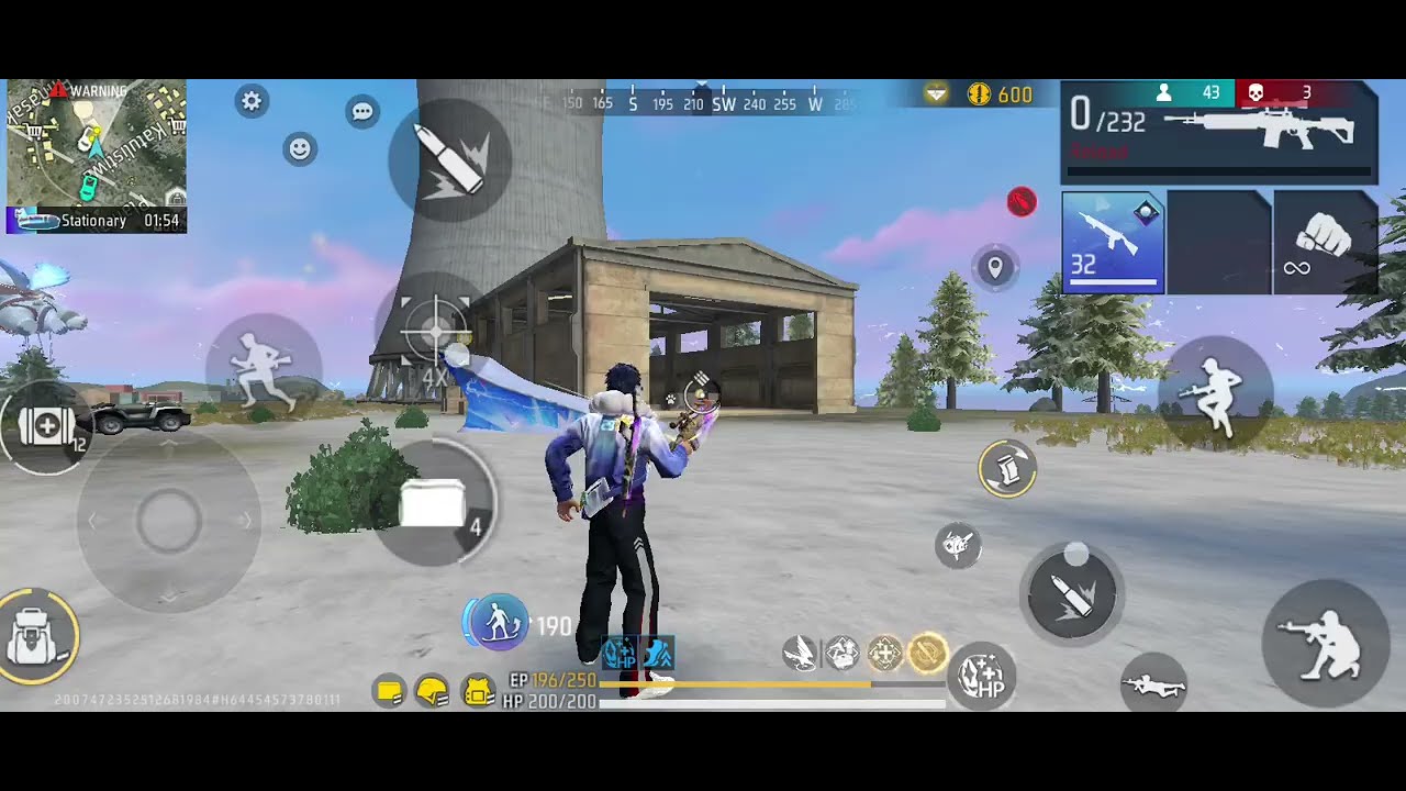 free fire solo vs squad full gameplay || solo vs squad mobile gameplay || J2K FF