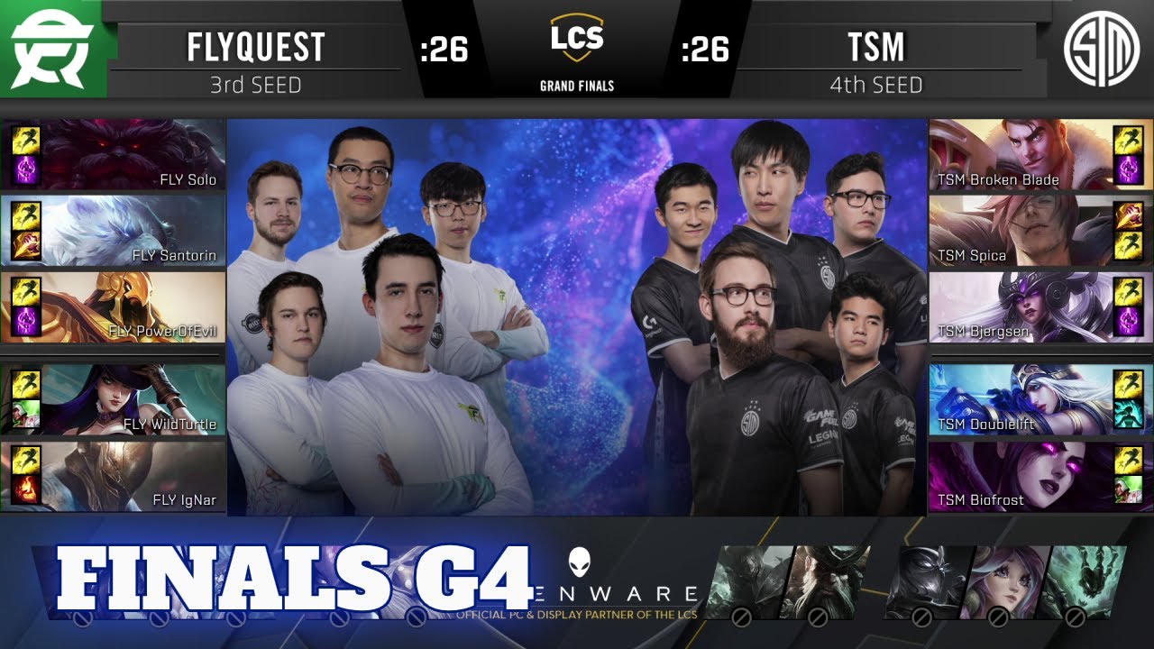 FlyQuest vs TSM - Game 4 | Grand Final Playoffs S10 LCS Summer 2020 | FLY vs TSM G4