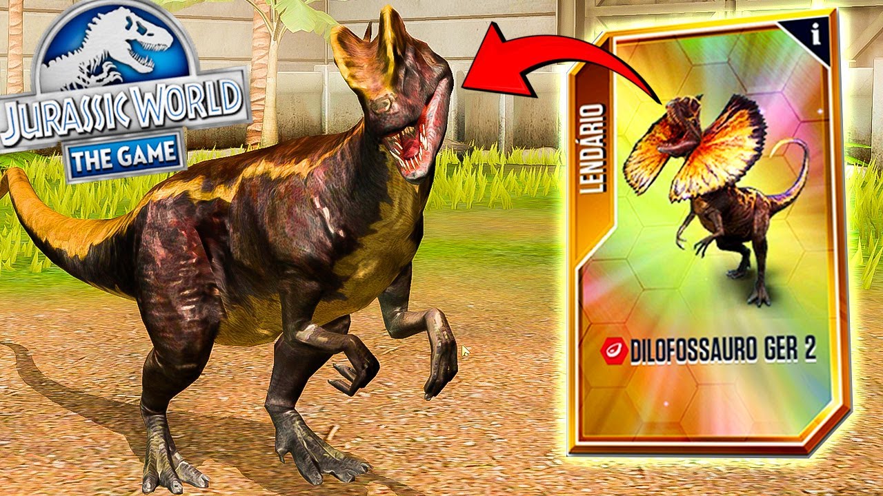 JURASSIC WORLD - COMEÇOU! Desbloqueando o DILO Gen 2!