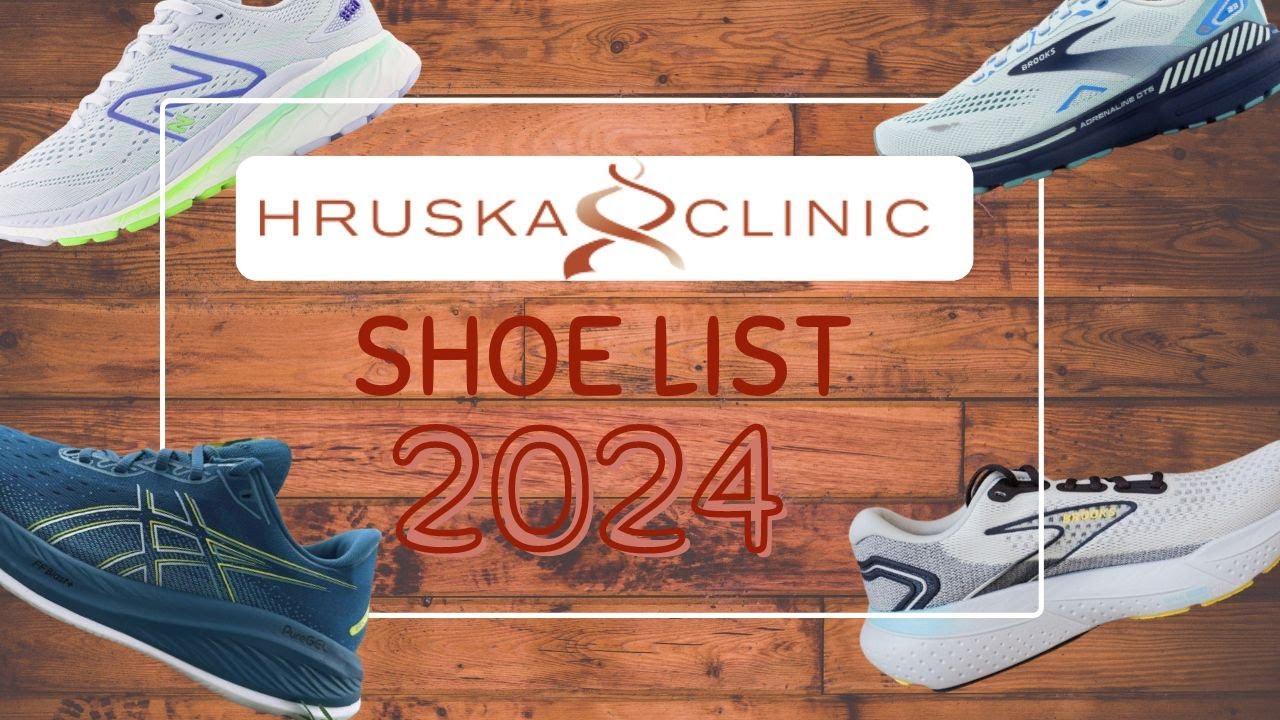 Shoe list video March 2024